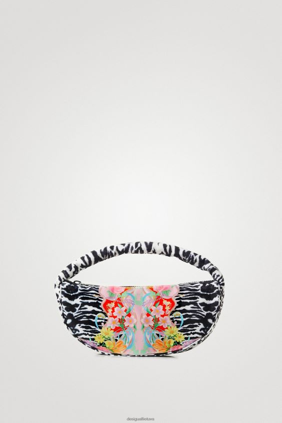 Desigual moterys zebrinis stropinis krepšys priedas S606BV1334
