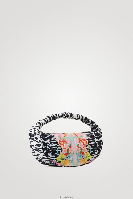 Desigual moterys zebrinis stropinis krepšys priedas S606BV1334