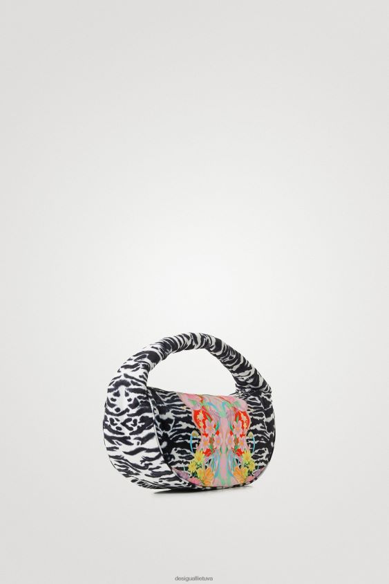 Desigual moterys zebrinis stropinis krepšys priedas S606BV1334