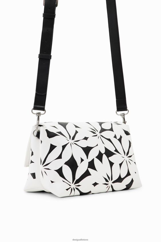 Desigual moterys Vidutinio dydžio gėlėtas kryžminio kūno krepšys priedas S606BV1196