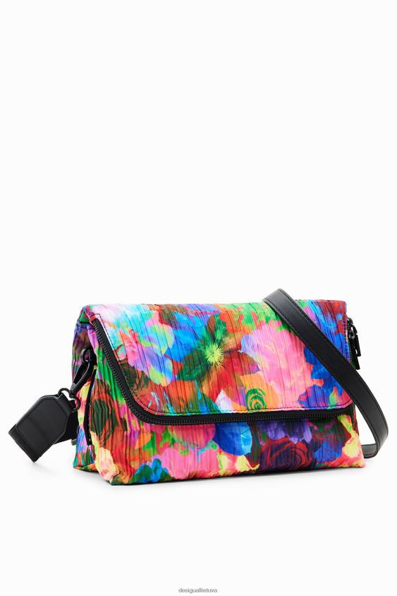 Desigual moterys Vidutinio dydžio gėlėtas kryžminio kūno krepšys priedas S606BV543
