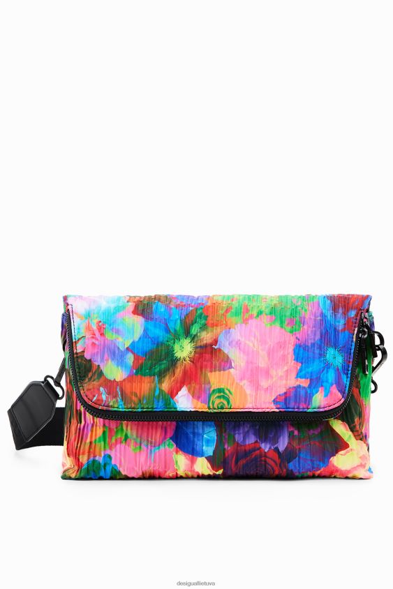 Desigual moterys Vidutinio dydžio gėlėtas kryžminio kūno krepšys priedas S606BV543