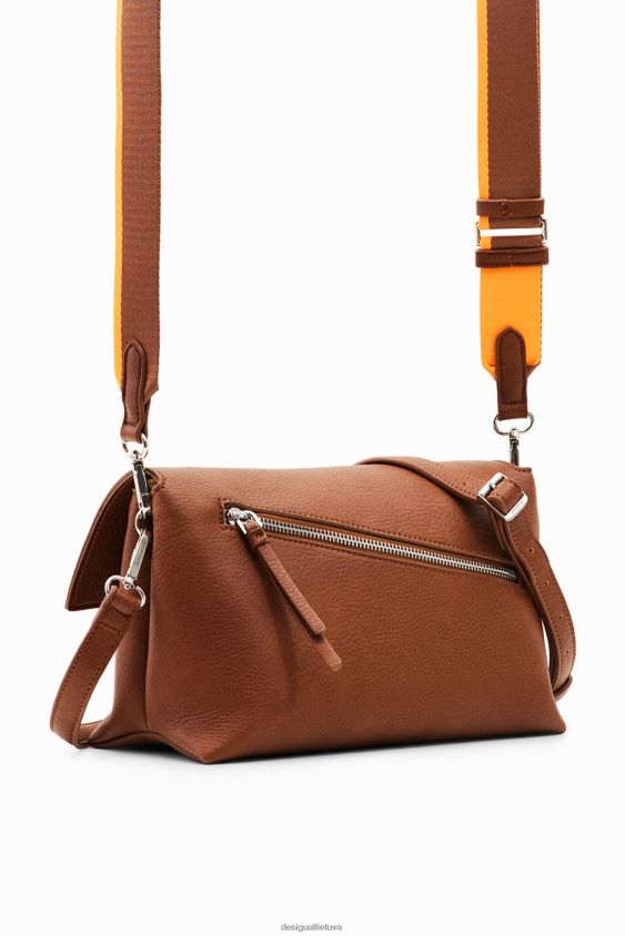 Desigual moterys Vidutinio dydžio pusės logotipo krepšys priedas S606BV137