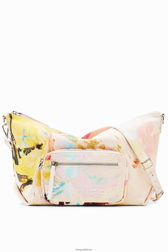 Desigual moterys didelis tapybos kryžminis krepšys priedas S606BV788
