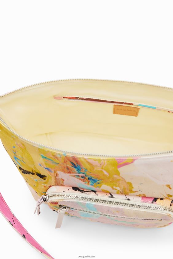 Desigual moterys didelis tapybos kryžminis krepšys priedas S606BV788