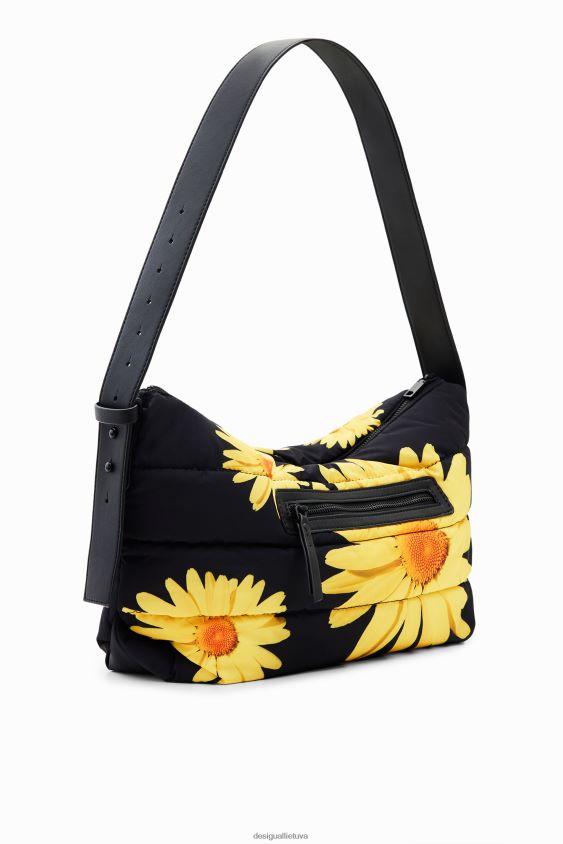 Desigual moterys m. christian Lacroix didelis gėlėtas crossbody krepšys priedas S606BV313