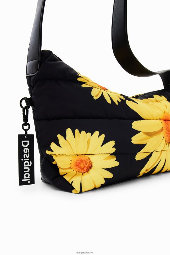 Desigual moterys m. christian Lacroix didelis gėlėtas crossbody krepšys priedas S606BV313