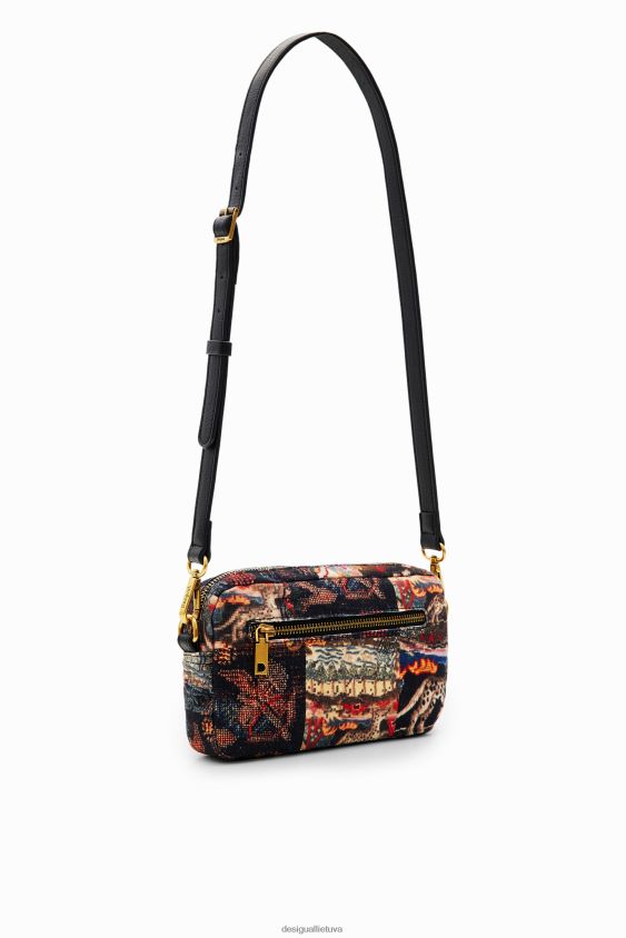 Desigual moterys m. christian Lacroix mažas gobeleno kryžminis krepšys priedas S606BV1230