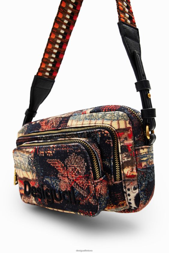 Desigual moterys m. christian Lacroix mažas gobeleno kryžminis krepšys priedas S606BV1230