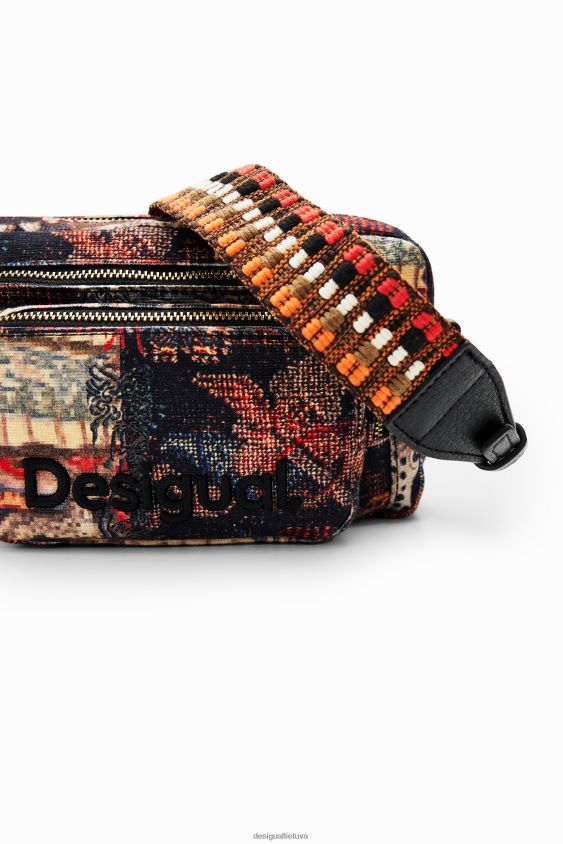 Desigual moterys m. christian Lacroix mažas gobeleno kryžminis krepšys priedas S606BV1230
