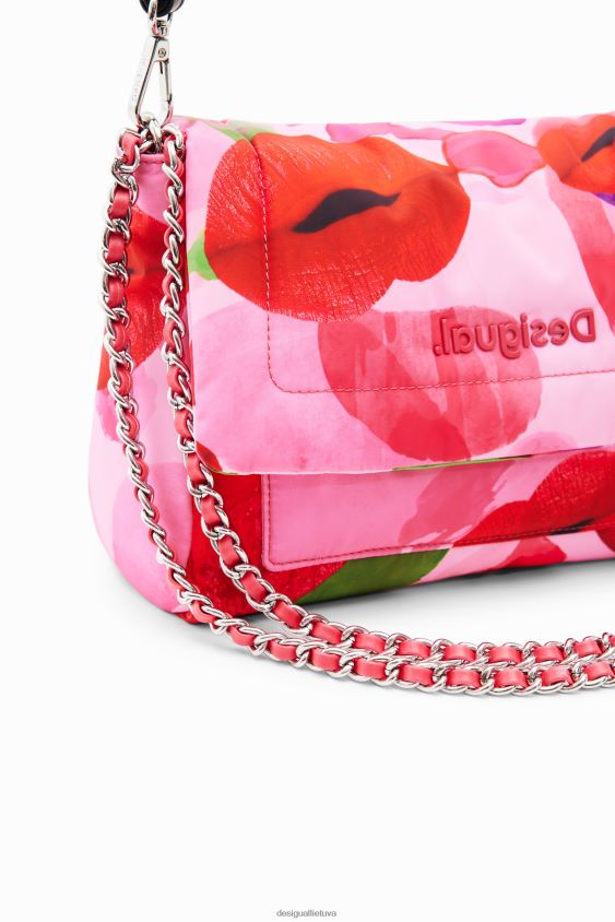 Desigual moterys m. christian Lacroix vidutinio dydžio lūpų krepšys priedas S606BV522