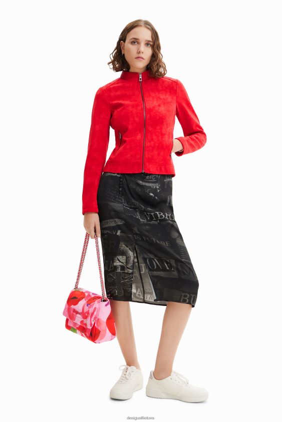 Desigual moterys m. christian Lacroix vidutinio dydžio lūpų krepšys priedas S606BV522
