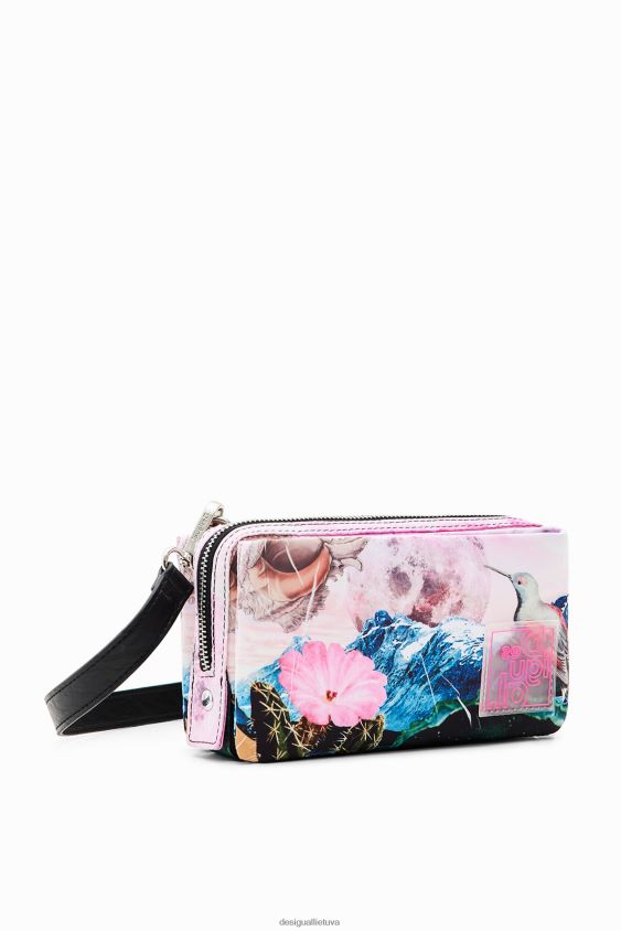 Desigual moterys mažas fantastinis kryžminis krepšys priedas S606BV774