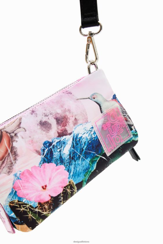 Desigual moterys mažas fantastinis kryžminis krepšys priedas S606BV774