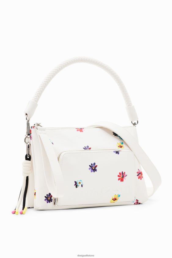 Desigual moterys mažas gėlėtas kryžminio kūno krepšys priedas S606BV1214