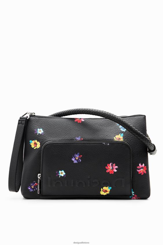 Desigual moterys mažas gėlėtas kryžminio kūno krepšys priedas S606BV1312