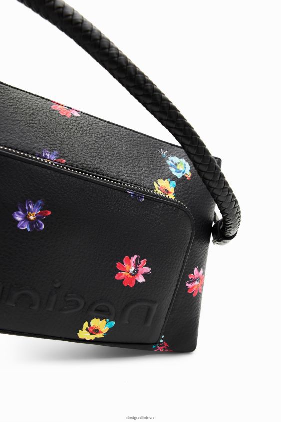 Desigual moterys mažas gėlėtas kryžminio kūno krepšys priedas S606BV1312