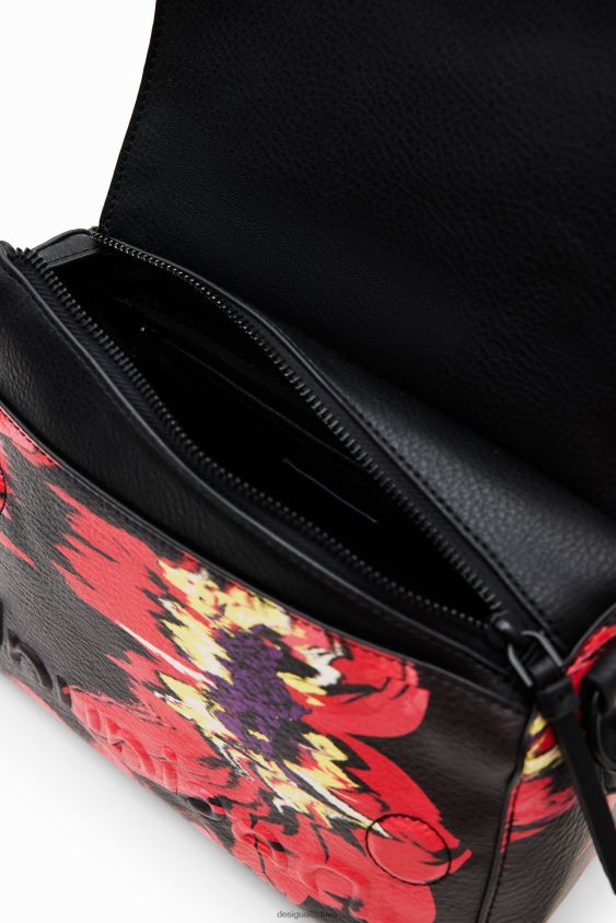Desigual moterys mažas gėlėtas kryžminio kūno krepšys priedas S606BV1319