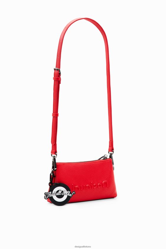 Desigual moterys mini bugs zuikio kryžminio kūno krepšys priedas S606BV1325