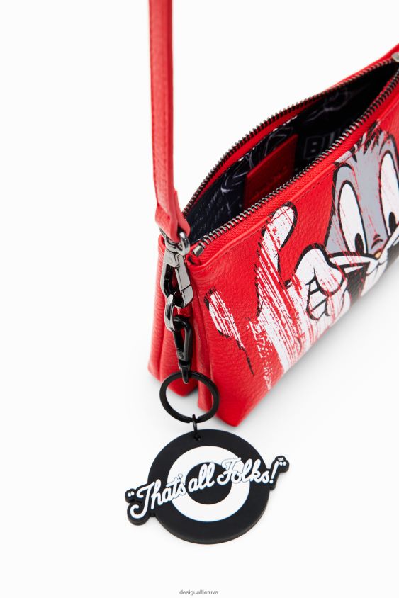 Desigual moterys mini bugs zuikio kryžminio kūno krepšys priedas S606BV1325