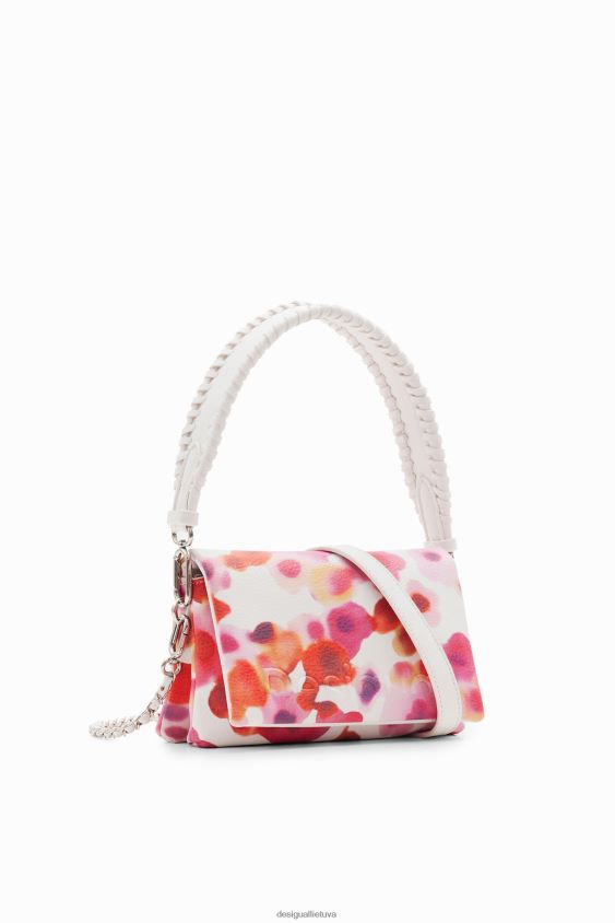 Desigual moterys mini gėlėtas kryžminio kūno krepšys priedas S606BV1336