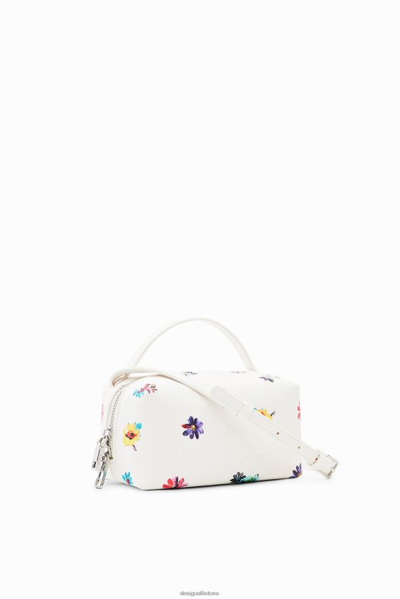 Desigual moterys mini gėlėtas kryžminio kūno krepšys priedas S606BV1361
