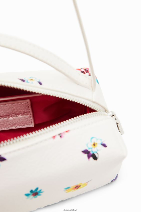 Desigual moterys mini gėlėtas kryžminio kūno krepšys priedas S606BV1361