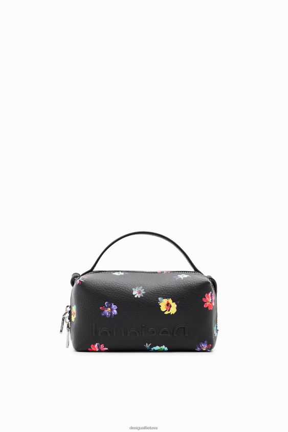 Desigual moterys mini gėlėtas kryžminio kūno krepšys priedas S606BV703