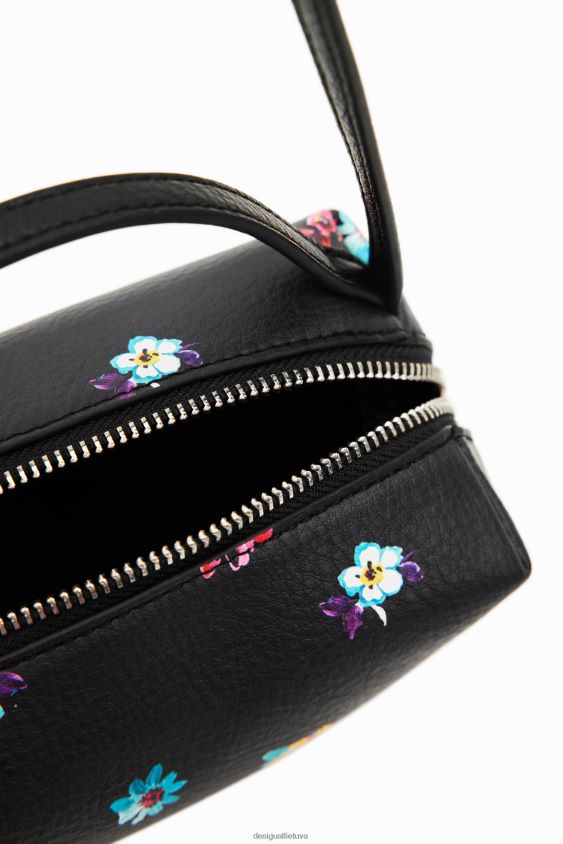 Desigual moterys mini gėlėtas kryžminio kūno krepšys priedas S606BV703
