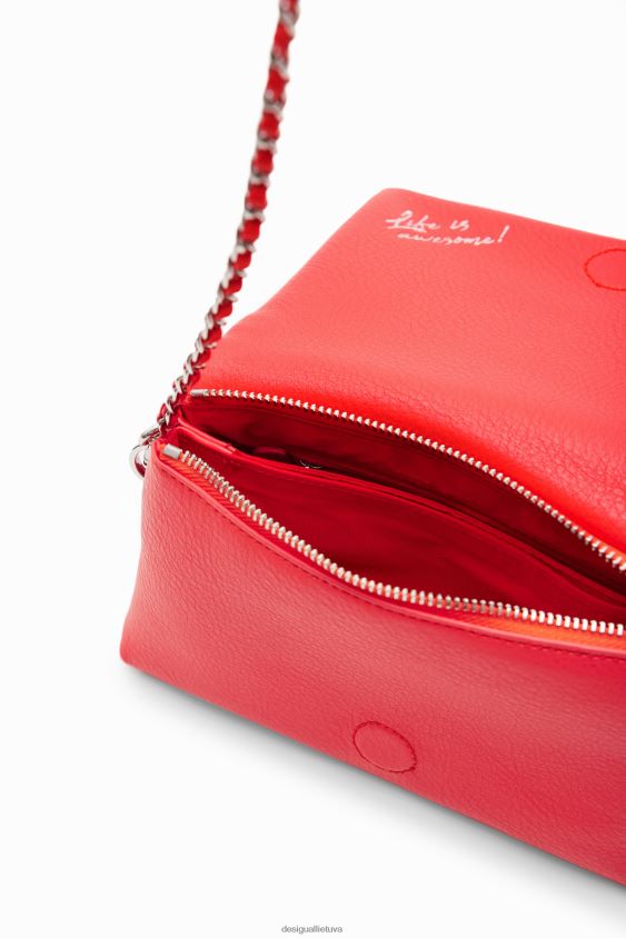 Desigual moterys mini krepšys su puse logotipu priedas S606BV1332