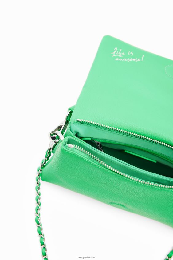 Desigual moterys mini krepšys su puse logotipu priedas S606BV74
