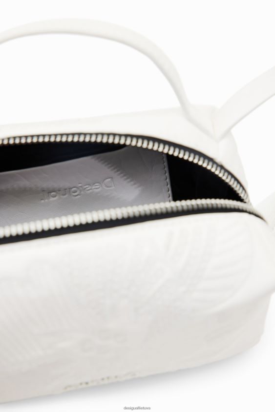 Desigual moterys mini krepšys su siuvinėtomis gėlėmis priedas S606BV1346