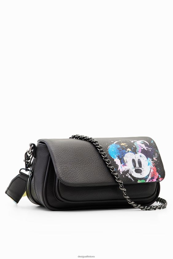 Desigual moterys vidutinio dydžio „Disney“ „Mickey Mouse“ krepšys priedas S606BV561