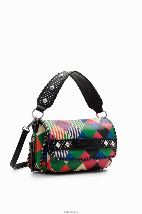 Desigual moterys vidutinio dydžio deimantinis kryžminis krepšys priedas S606BV1275