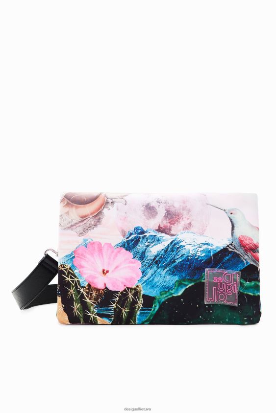 Desigual moterys vidutinio dydžio fantastinis kryžminis krepšys priedas S606BV444