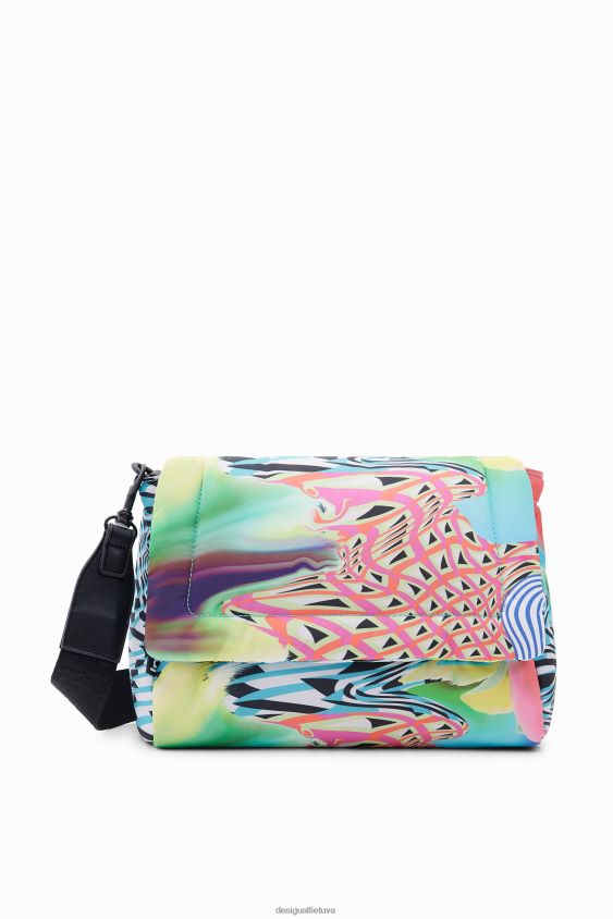 Desigual moterys vidutinio dydžio psichodelinis kryžminis krepšys priedas S606BV804