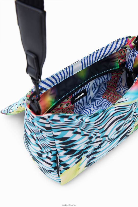 Desigual moterys vidutinio dydžio psichodelinis kryžminis krepšys priedas S606BV804