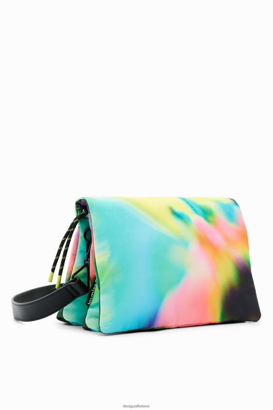 Desigual moterys vidutinio dydžio surišamas kryžminis krepšys priedas S606BV611