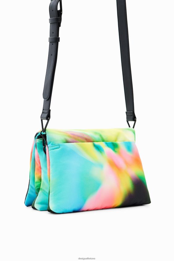 Desigual moterys vidutinio dydžio surišamas kryžminis krepšys priedas S606BV611