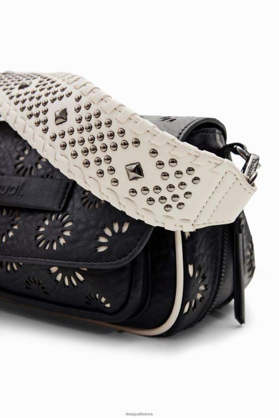 Desigual moterys vidutinio dydžio štampuotas kryžminio korpuso krepšys priedas S606BV1189