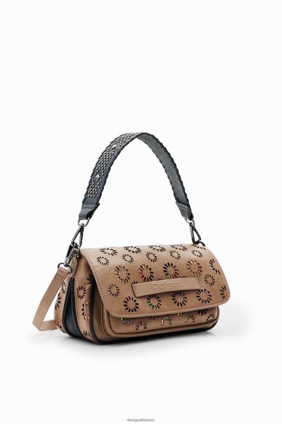 Desigual moterys vidutinio dydžio štampuotas kryžminio korpuso krepšys priedas S606BV1256