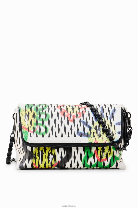 Desigual moterys vidutinio dydžio štampuoto suns krepšys priedas S606BV595