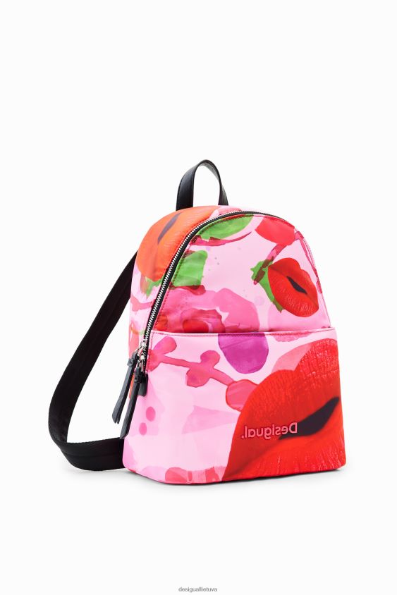Desigual moterys m. christian Lacroix mažų lūpų kuprinė priedas S606BV697