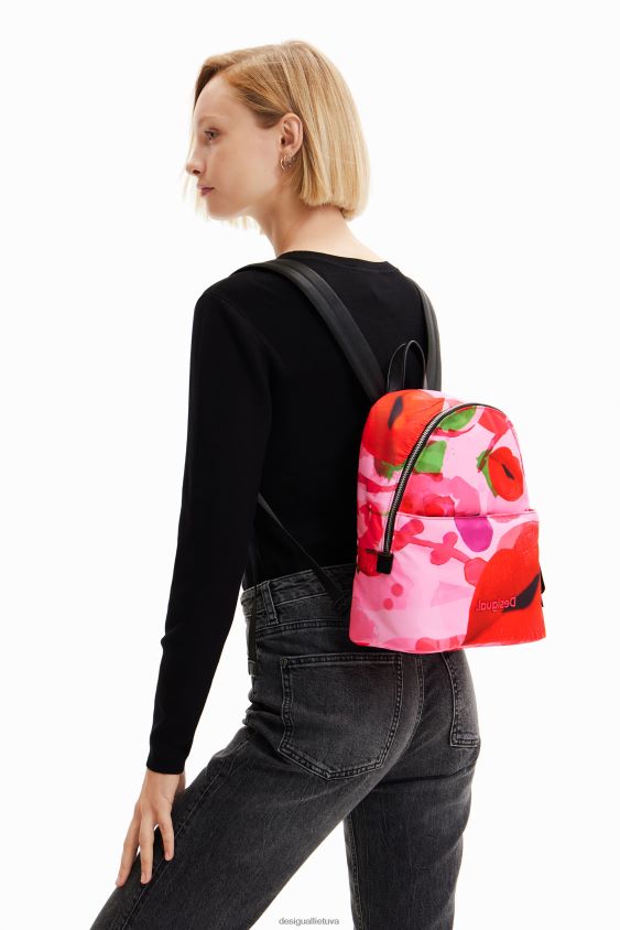 Desigual moterys m. christian Lacroix mažų lūpų kuprinė priedas S606BV697