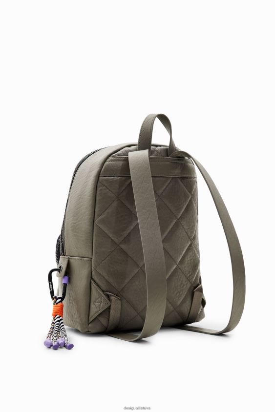 Desigual moterys maža gėlių siuvinėjimo kuprinė priedas S606BV1220