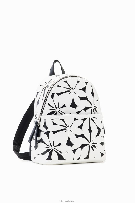Desigual moterys maža kuprinė su pjaustytomis gėlėmis priedas S606BV1192