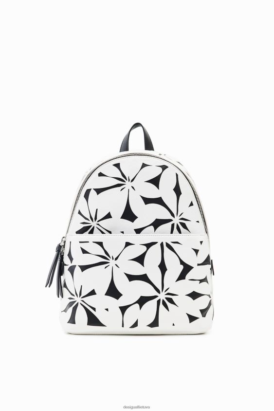 Desigual moterys maža kuprinė su pjaustytomis gėlėmis priedas S606BV1192