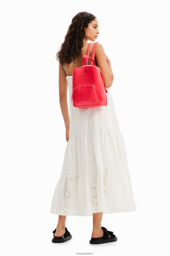 Desigual moterys maža kuprinė su puse logotipu priedas S606BV1197