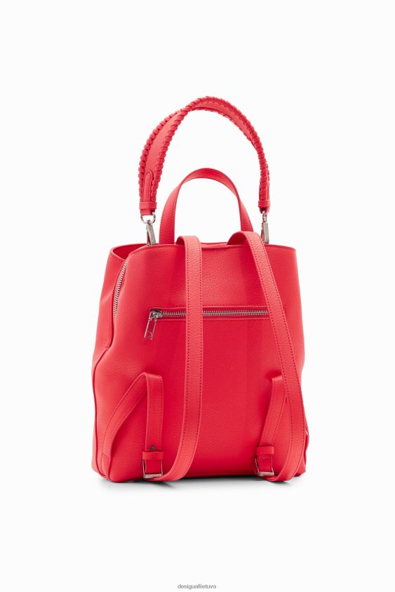 Desigual moterys maža kuprinė su puse logotipu priedas S606BV1197