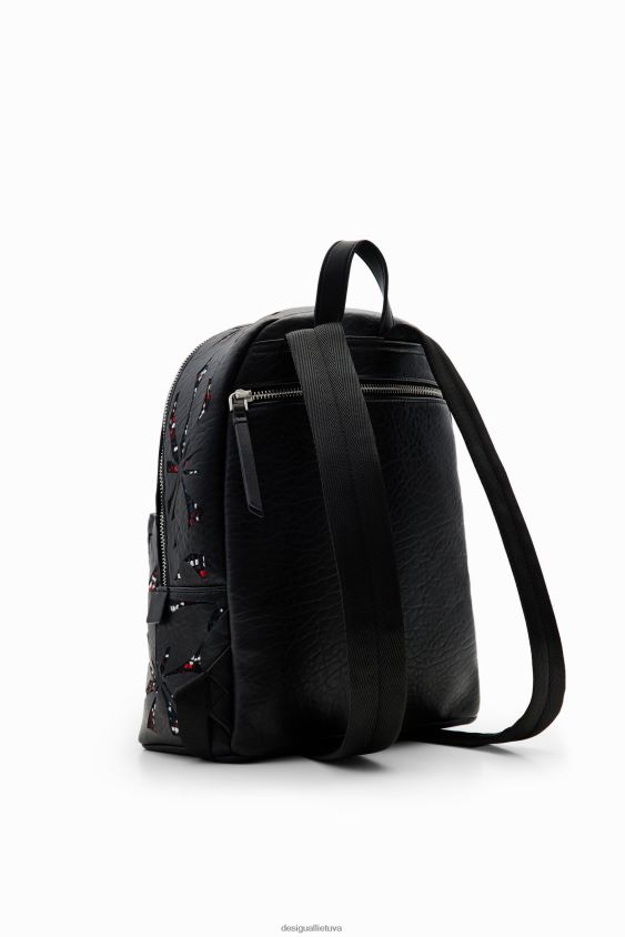 Desigual moterys maža pjaustytų gėlių kuprinė priedas S606BV1219